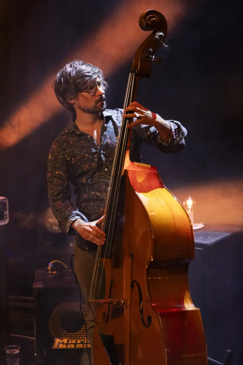 photo of live performance Where the Branches Begin, produced and composed by David Duffy