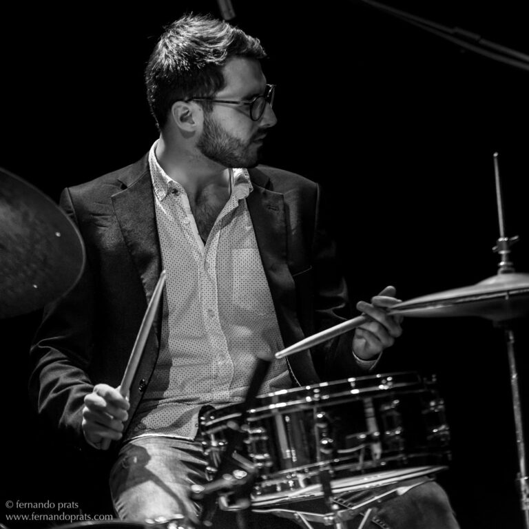 photo of drummer jordi pallares